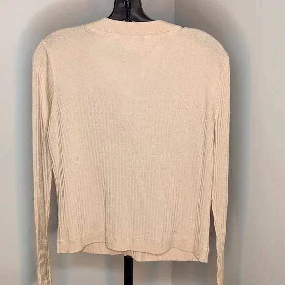 CAbi Blush Pink Button Front Cardigan - Size Medium - Picture 2 of 2